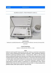 Kalibrácia závaží 1. triedy presnosti (OIML E2)